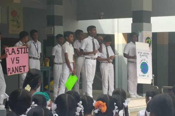 Plastic Pollution Awareness A Comprehensive Assembly by IX 'B on 09-07-2024